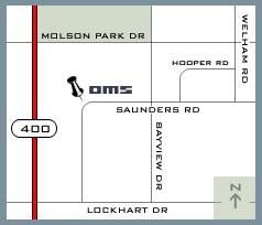 Map of OMS Location